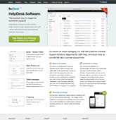 Full site creation for Re:Desk Software